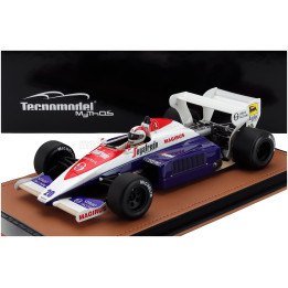 TECNOMODEL TOLEMAN F1 TG184 HART TURBO N 20 USA GP (with pilot figure) 1984 JOHNNY CECOTTO - BLUE WHITE RED 1/18