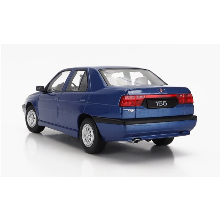 TRIPLE9 ALFA ROMEO 155 1996 GREY INTERIOR - BLUE MET 1/18