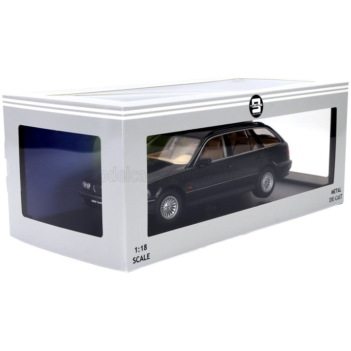 TRIPLE9 BMW 5-SERIES (E39) TOURING SW STATION WAGON 1998 - BLACK 1/18