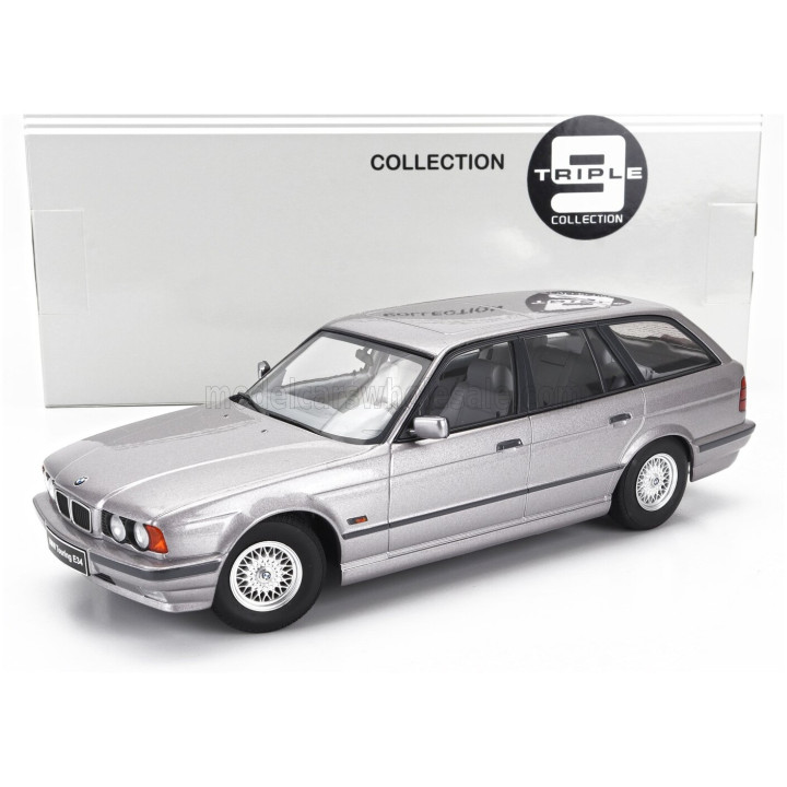 TRIPLE9 BMW 5-SERIES TOURING (E34) SW STATION WAGON 1996 - SILVER 1/18