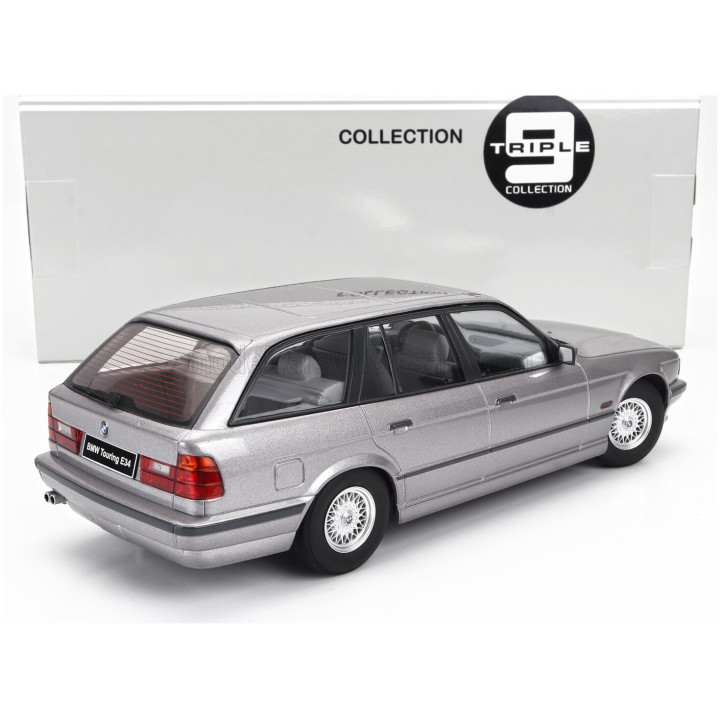TRIPLE9 BMW 5-SERIES TOURING (E34) SW STATION WAGON 1996 - SILVER 1/18
