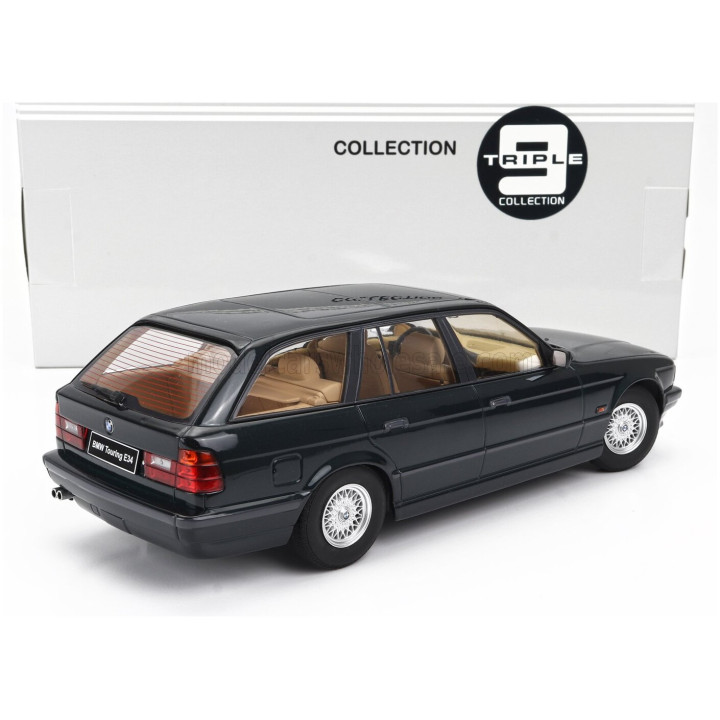 TRIPLE9 BMW 5-SERIES TOURING (E34) SW STATION WAGON 1996 - GREEN MET 1/18