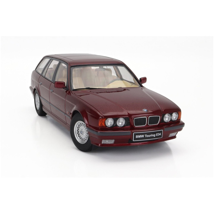 TRIPLE9 BMW 5-SERIES TOURING (E34) SW STATION WAGON 1996 - RED MET 1/18