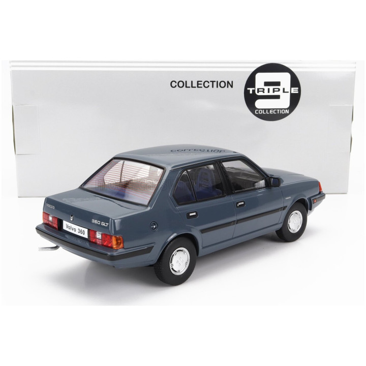 TRIPLE9 VOLVO 360 GLT 1987 - BLUE GREY 1/18