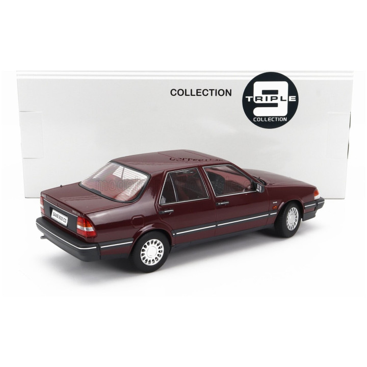 TRIPLE9 SAAB 9000 CD TURBO 1990 - BORDEAUX 1/18