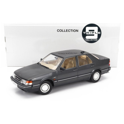 TRIPLE9 SAAB 9000 CD TURBO 1990 - GREY MET 1/18