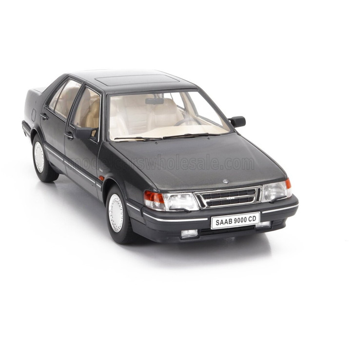 TRIPLE9 SAAB 9000 CD TURBO 1990 - GREY MET 1/18