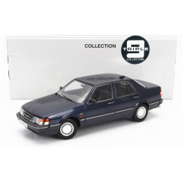 TRIPLE9 SAAB 9000 CD TURBO 1990 - DARK BLUE 1/18