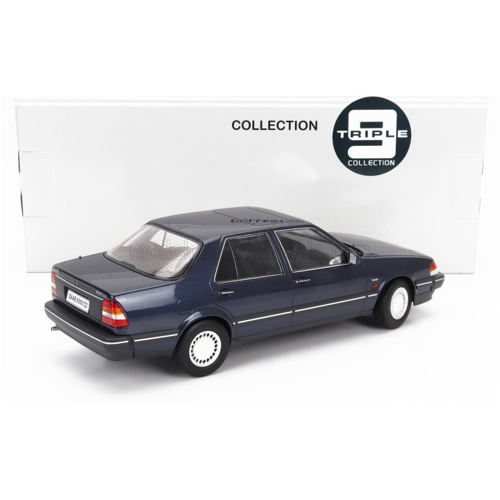 TRIPLE9 SAAB 9000 CD TURBO 1990 - DARK BLUE 1/18