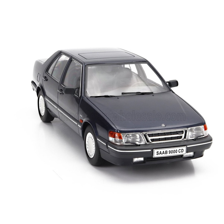 TRIPLE9 SAAB 9000 CD TURBO 1990 - DARK BLUE 1/18