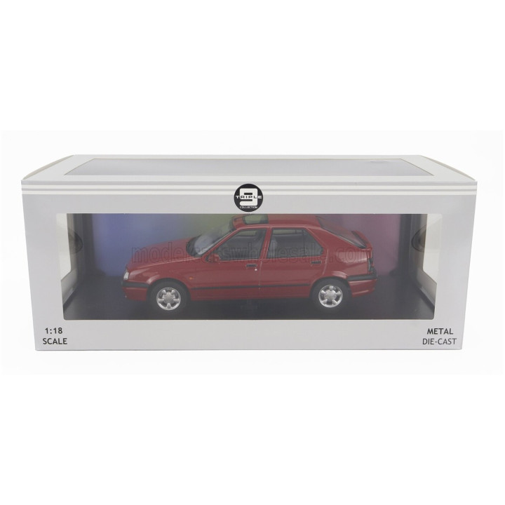TRIPLE9 RENAULT R19 1994 - RED MET 1/18