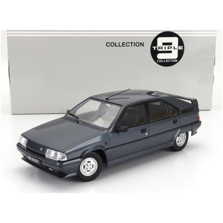TRIPLE9 CITROEN BX GTi 1990 - DARK GREY MET 1/18