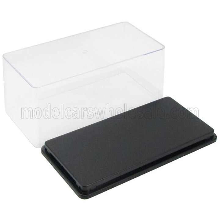 TRIPLE9 VETRINA DISPLAY BOX Lungh.cm 14.6 X Largh.cm 7.3 X Alt.cm 7 (altezza interna cm 5.6) - PLASTIC DISPLAY 1/43