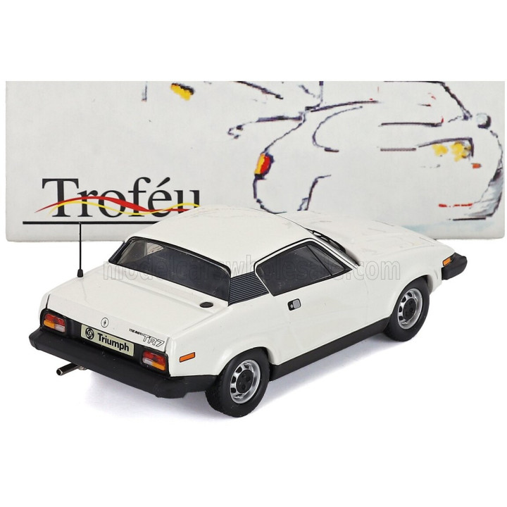 TROFEU TRIUMPH TR7 COUPE 1975 - WHITE 1/43
