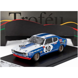 TROFEU FORD ENGLAND CAPRI 2600 RS N 50 TEST 24h LE MANS 1974 FRANCISCO TORREDEMER - BLUE WHITE 1/43