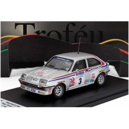 TROFEU VAUXHALL CHEVELLE HSR N 3 WINNER RALLY MANX 1981 TONY POND - MIKE NICHOLSON - SILVER 1/43
