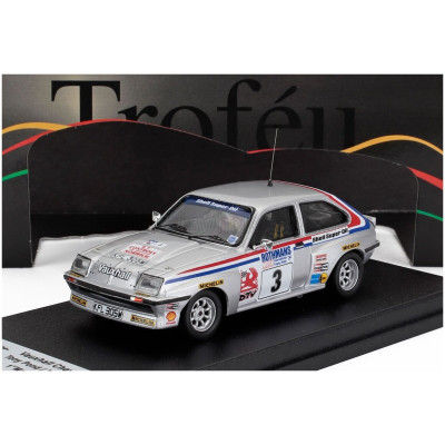 TROFEU VAUXHALL CHEVELLE HSR N 3 WINNER RALLY MANX 1981 TONY POND - MIKE NICHOLSON - SILVER 1/43