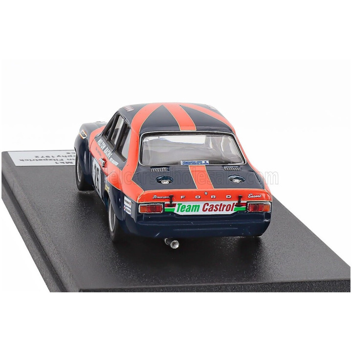 TROFEU FORD ENGLAND ESCORT MKI N 26 RALLY TOURIST TROPHY 1972 DAVE MATTHEWS - JOHN FITZPATRICK - BLUE ORANGE 1/43
