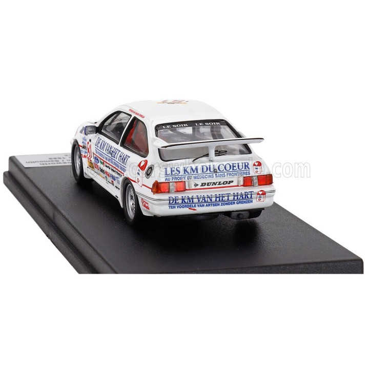TROFEU FORD ENGLAND SIERRA RS COSWORTH N 81 24h SPA 1989 C BOURGOIGNIE - P VERELLEN - Y SEMOULIN - WHITE 1/43