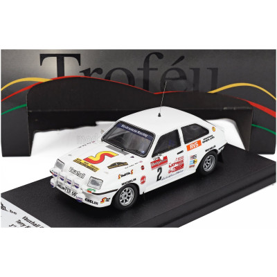TROFEU VAUXHALL CHEVETTE HSR (night version) N 2 3rd RALLY BIANCHI 1982 TERRY KABY - ROB ARTHUR - WHITE 1/43