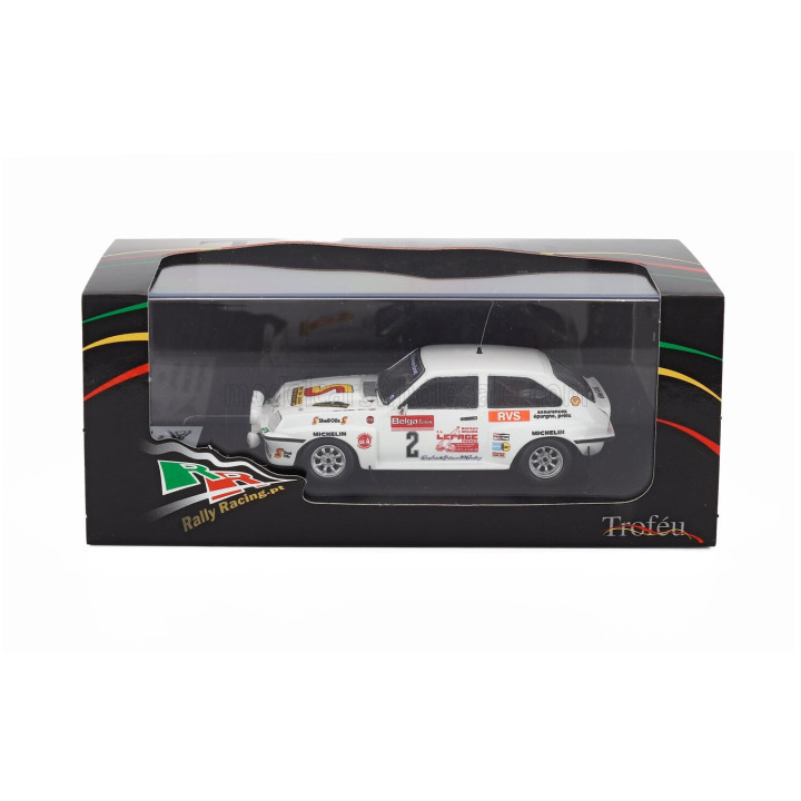 TROFEU VAUXHALL CHEVETTE HSR (night version) N 2 3rd RALLY BIANCHI 1982 TERRY KABY - ROB ARTHUR - WHITE 1/43