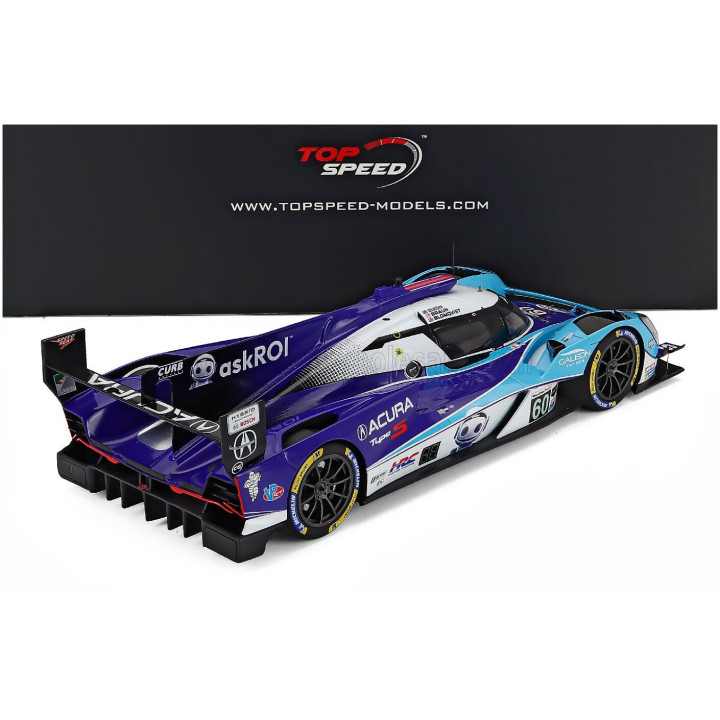 TRUESCALE ACURA ARX-06 GTP 2.4L TWIN TURBO V6 TEAM MEYER SHANK RACING N 60 IMSA 12h SEBRING 2025 TOM BLOMQVIST - COLIN BRAUN