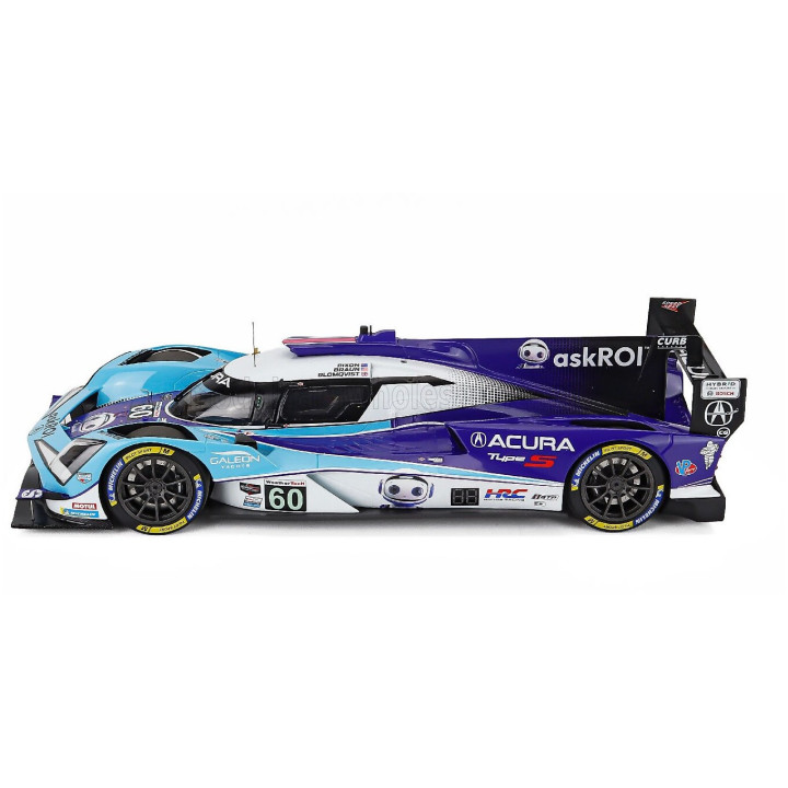 TRUESCALE ACURA ARX-06 GTP 2.4L TWIN TURBO V6 TEAM MEYER SHANK RACING N 60 IMSA 12h SEBRING 2025 TOM BLOMQVIST - COLIN BRAUN