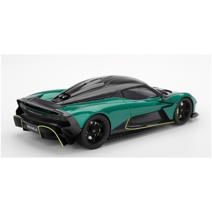 TRUESCALE ASTON MARTIN VALHALLA CONCEPT 2021 - GREEN BLACK 1/18
