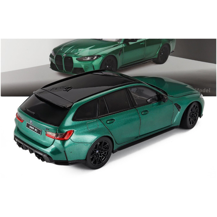 TRUESCALE BMW 3-SERIES M3 M-PERFORMANCE (G81) TOURING SW STATION WAGON 2021 - GREEN 1/18
