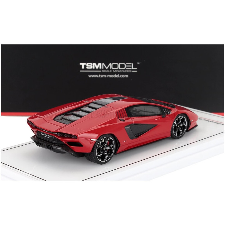 TRUESCALE LAMBORGHINI COUNTACH LPi 800-4 2021 - ROSSO MARS - RED 1/43