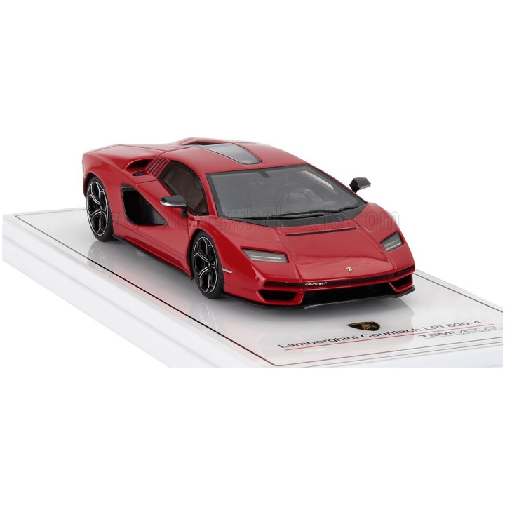 TRUESCALE LAMBORGHINI COUNTACH LPi 800-4 2021 - ROSSO MARS - RED 1/43