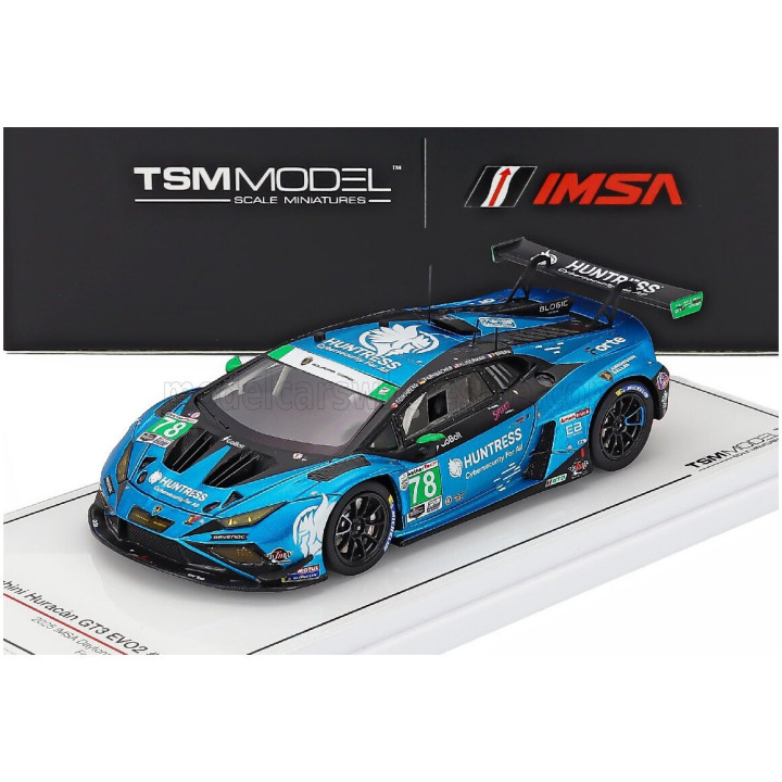 TRUESCALE LAMBORGHINI HURACAN GT3 EVO2 5.2L V10 TEAM FORTE RACING N 78 24h DAYTONA 2025 MISHA GOIKBERG - MARIO FAMBACHER