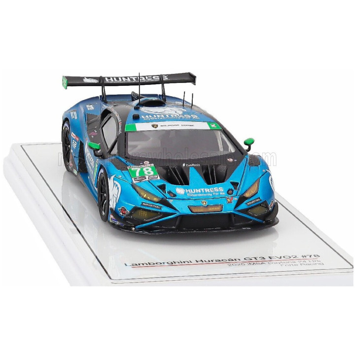 TRUESCALE LAMBORGHINI HURACAN GT3 EVO2 5.2L V10 TEAM FORTE RACING N 78 24h DAYTONA 2025 MISHA GOIKBERG - MARIO FAMBACHER