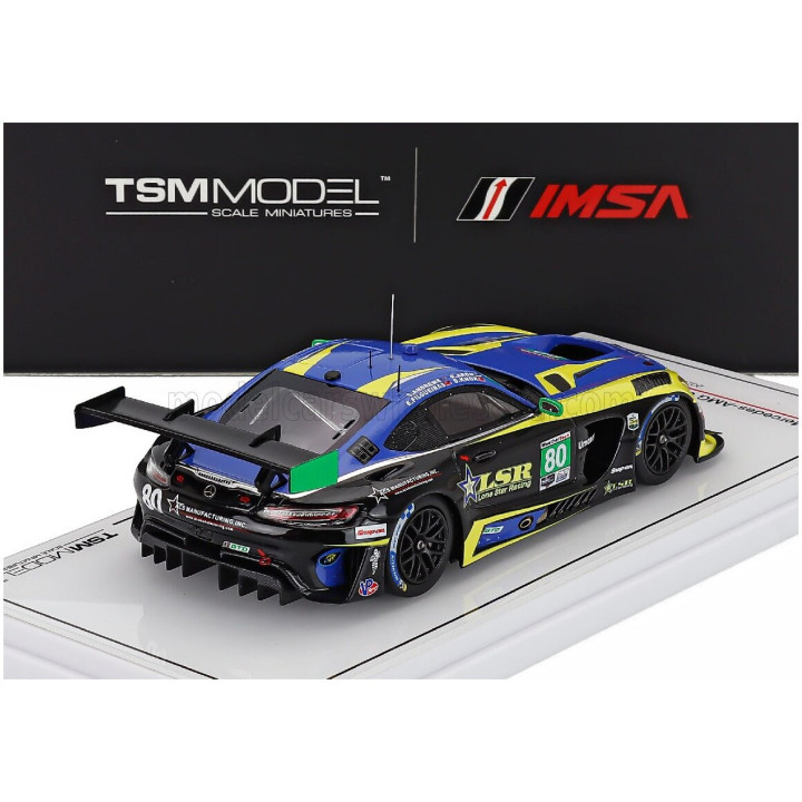 TRUESCALE MERCEDES BENZ AMG GT3 EVO 6.2L V8 TEAM LONE STAR RACING N 80 IMSA 24h DAYTONA 2025 DAN KNOX - SCOTT ANDREWS - ERIC