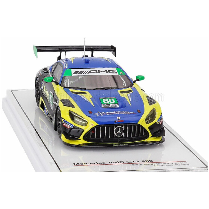 TRUESCALE MERCEDES BENZ AMG GT3 EVO 6.2L V8 TEAM LONE STAR RACING N 80 IMSA 24h DAYTONA 2025 DAN KNOX - SCOTT ANDREWS - ERIC