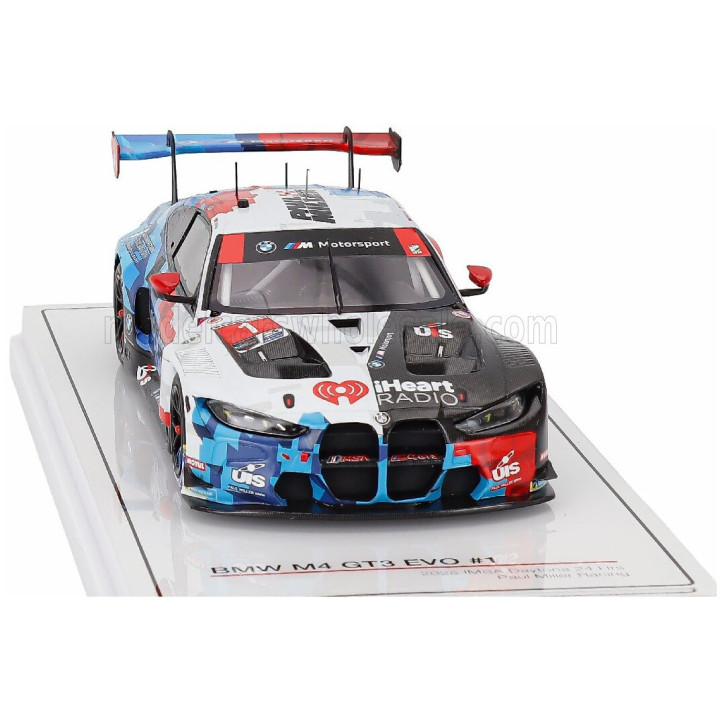 TRUESCALE BMW 4-SERIES M4 GT3 EVO TEAM PAUL MILLER RACING N 1 IMSA 24h DAYTONA 2025 SHELDON VAN DER LINDE - CONNOR DE PHILLIPPI