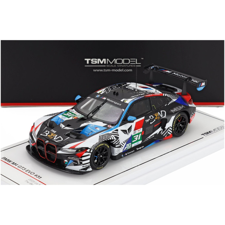 TRUESCALE BMW 4-SERIES M4 GT3 EVO 3.0L TURBO TEAM THE BEND WRT N 31 24h LE MANS 2025 TIMUR BOGUSLAVSKIY - AUGUSTO FARFUS