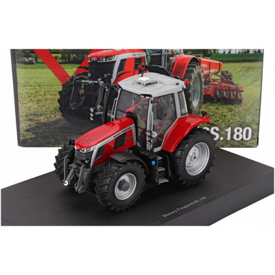 UNIVERSAL HOBBIES MASSEY FERGUSON MF6S.180 TRACTOR 2021 - RED GREY 1/32