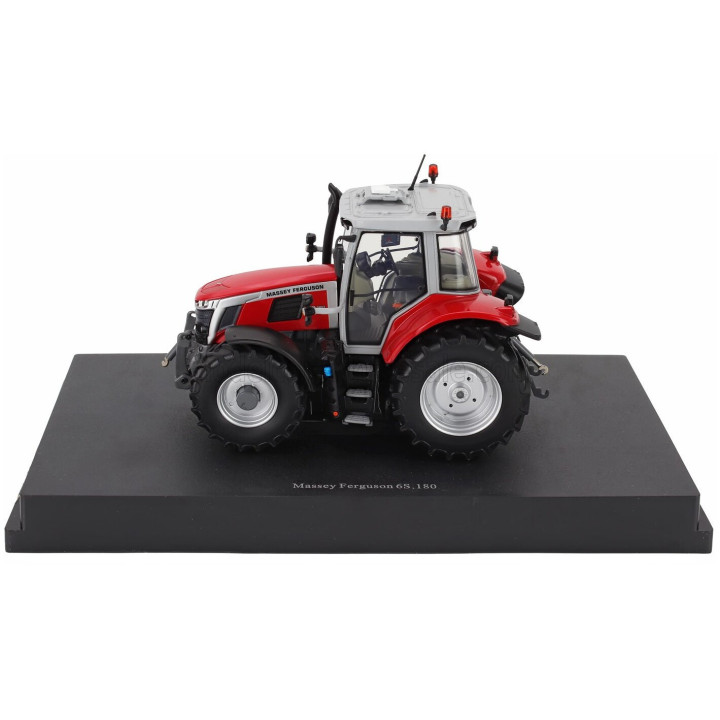 UNIVERSAL HOBBIES MASSEY FERGUSON MF6S.180 TRACTOR 2021 - RED GREY 1/32