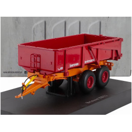 UNIVERSAL HOBBIES BRIMONT BB12 TRAILER - RED YELLOW 1/32