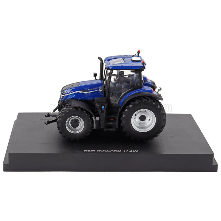 UNIVERSAL HOBBIES NEW HOLLAND T7.210 TRACTOR DYNAMIC BLUE 2024 - BLUE BLACK 1/32