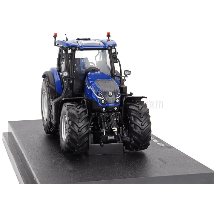 UNIVERSAL HOBBIES NEW HOLLAND T7.210 TRACTOR DYNAMIC BLUE 2024 - BLUE BLACK 1/32