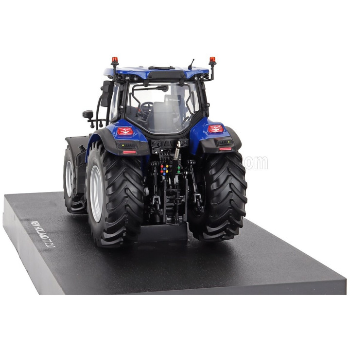 UNIVERSAL HOBBIES NEW HOLLAND T7.210 TRACTOR DYNAMIC BLUE 2024 - BLUE BLACK 1/32