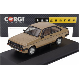 VANGUARDS FORD ENGLAND ESCORT MKII RS2000 CUSTOM 1976 - TUSCAN BEIGE 1/43