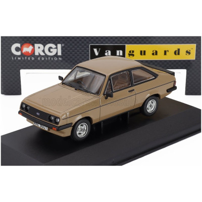 VANGUARDS FORD ENGLAND ESCORT MKII RS2000 CUSTOM 1976 - TUSCAN BEIGE 1/43