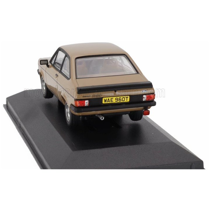 VANGUARDS FORD ENGLAND ESCORT MKII RS2000 CUSTOM 1976 - TUSCAN BEIGE 1/43