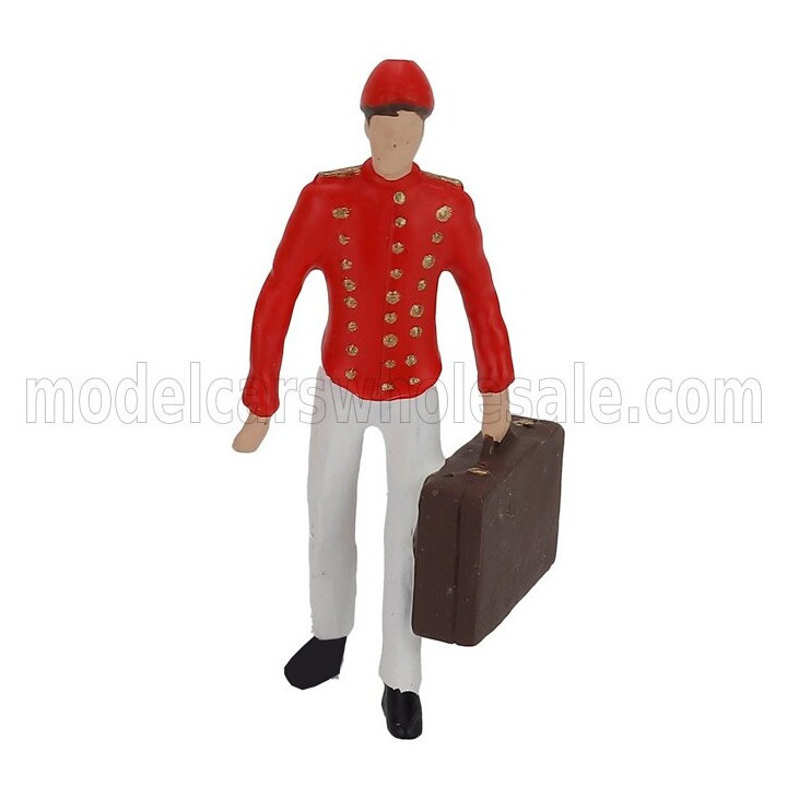 VITESSE FIGURES SET 2 X GENTLEMAN - RED WHITE BLACK 1/43