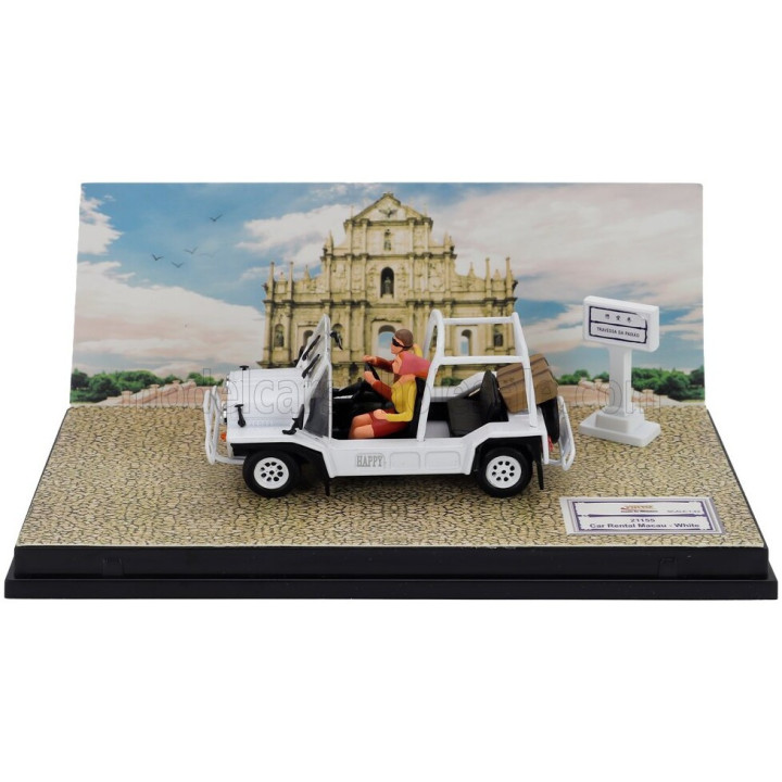 VITESSE AUSTIN MINI MOKE 1964 - WELCOME TO MACAU - WHITE 1/43