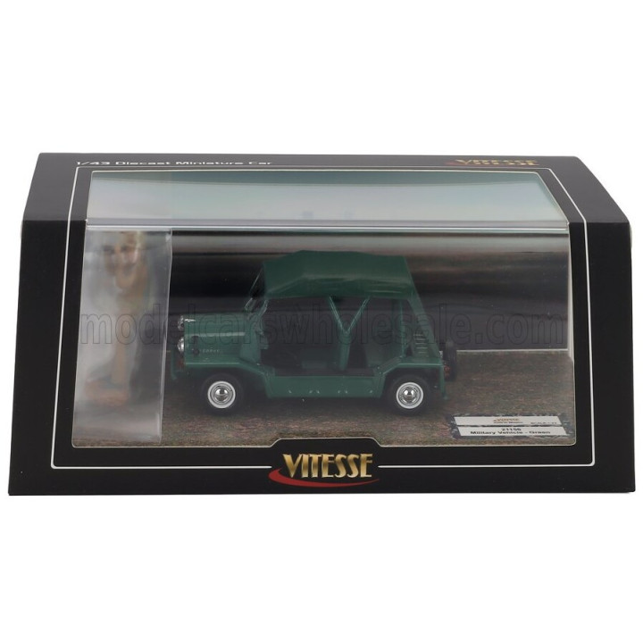 VITESSE AUSTIN MINI MOKE 1964 - MILITARY GREEN 1/43