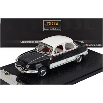 VITESSE PANHARD DYNA Z12 GRAND STANDING 1957 - BLACK WHITE 1/43